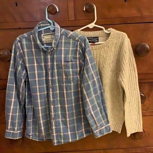 Shirt and sweater